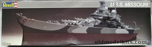 Revell 1/720 USS Missouri BB63 Battleship, 5010 plastic model kit